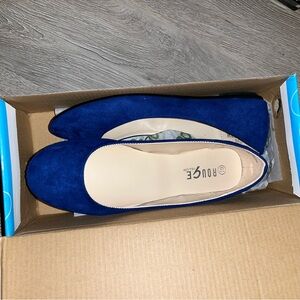 Rouge Helium Women's Vibrant Blue Flats